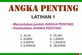 0 25 Berapa Angka Penting